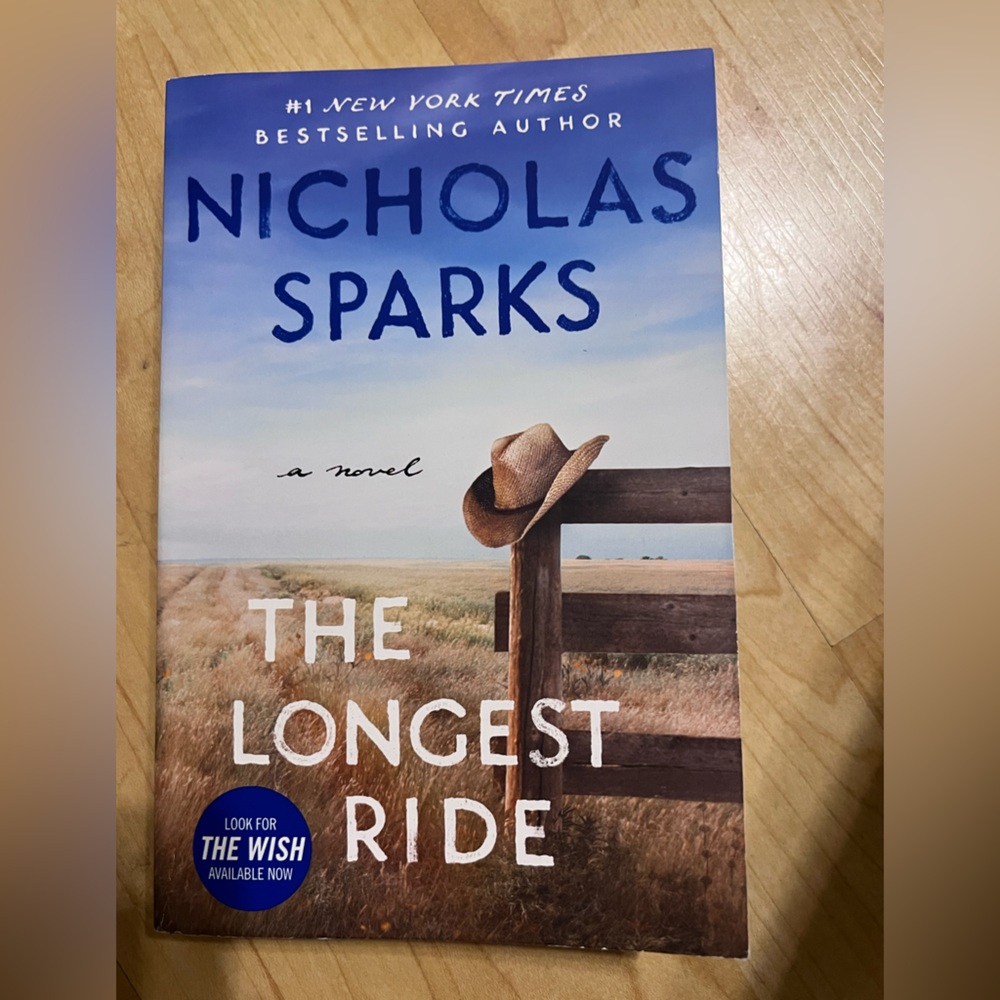 Novel - The Longest Ride by Nicholas Sparks